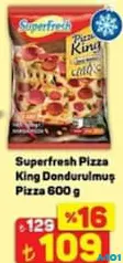 SUPERFRESH PİZZA KİNG DONDURULMUŞ PİZZA 600 G